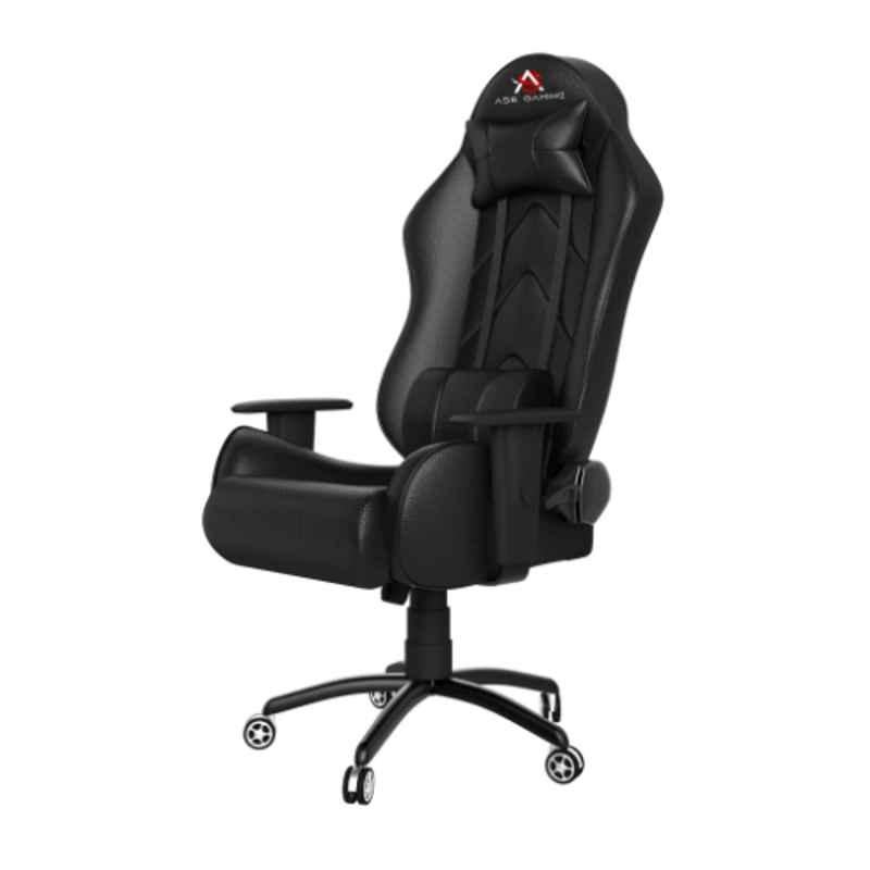ASE Gaming Gold 135kg Leather High Back Black Ergonomic Gaming Chair