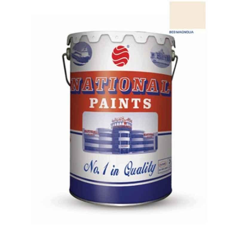 National Paints 18L Magnolia Water Based Wall Paint, NP-803-18