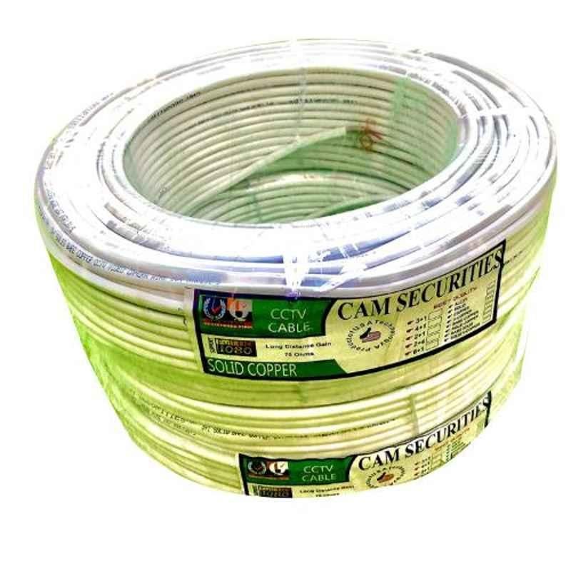Usewell 80m Three Plus One Copper CCTV Cable