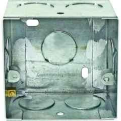 Schneider Electric 1/2 Module 1mm Metal Mounting Box, MM1102