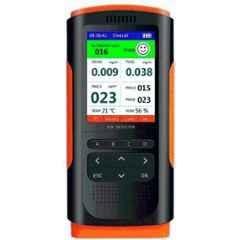 HSETIN MxRady 8 in 1 PM 2.5/1/10/TVOC/HCHO/AQI Temp Air Quality Meter with Colour Graphic Display