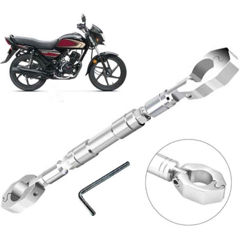 Auto Pearl Aluminium Multicolour Motorcycle Handlebar Middle Rod for Navi-BS6