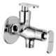 Mysis M-MO-14A Metro Brass Chrome Finish 2 in 1 Angle Valve with Wall Flange