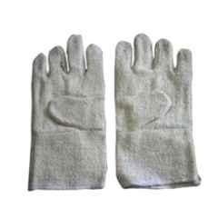 SSWW 12 inch Grey Asbestos Safety Hand Gloves (Pack of 60)