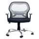 Regent Matrix Net & Metal Low Back Black & Grey Mesh Chair