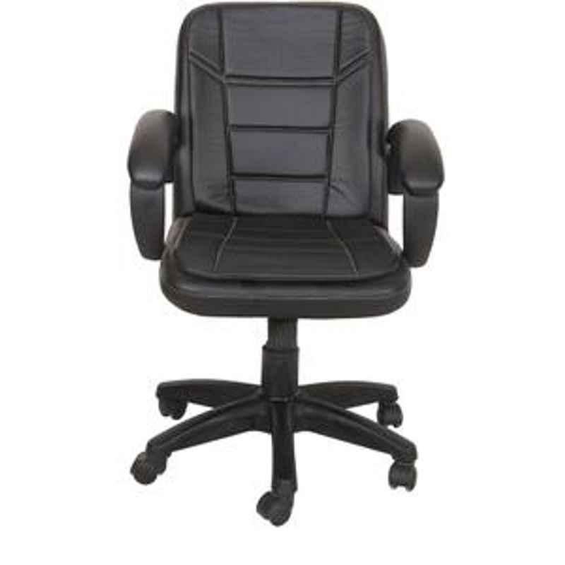 Divano Black Color Modular Office Chair DM46
