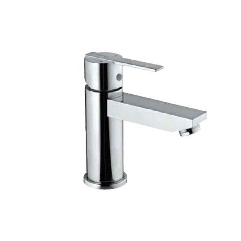 Jaquar Fonte 95mm Full Gold Single Lever Basin Mixer without Popup Waste, FON-GLD-40023B