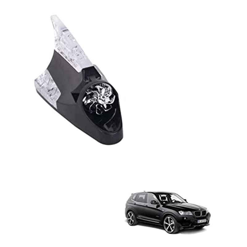 Kozdiko Black Auto Wind Power LED Light Shark Fin Car Antenna for BMW X3