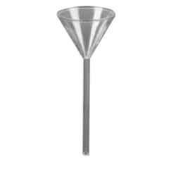 Glassco 105mm Glass Boro 3.3 Long Stem Funnel, 238.215.11 A (Pack of 6)