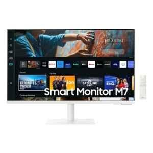 Samsung M7 32 inch White 4K UHD Smart LED Monitor with 60Hz Refresh Rate, LS32CM701UWXXL