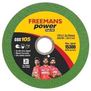Freemans Power 4 inch Green Single Net Cut Off Wheels, CGS105 (Pack of 50)