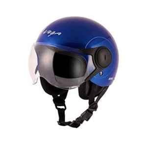 half helmet blue