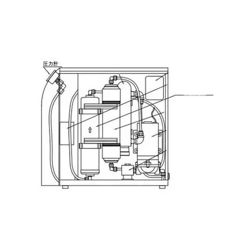 Lab Plus Ultrapure Water Production Equipment 60x350 mm, LP-11991