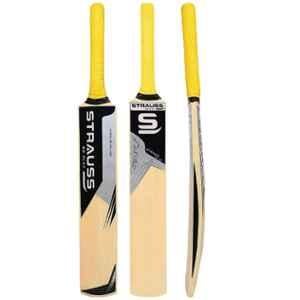 Strauss PW-100 Popular Willow Beige Cricket Bat, ST-2259, Size: 5