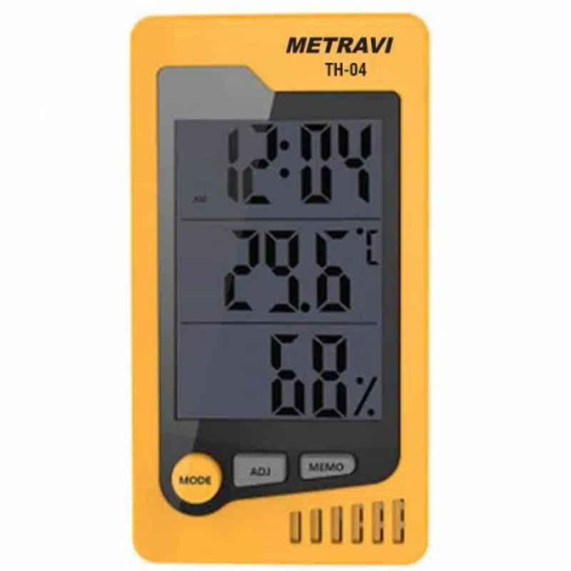 Metravi Digital Temperature & Humidity Meter, TH-04