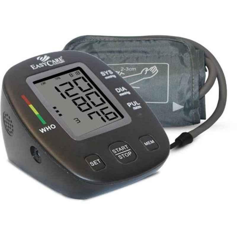 Easycare Black Fully Automatic Arm Style Digital Blood Pressure Monitor, EC9009