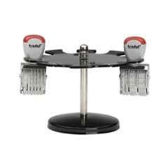 Trodat 14cm Metal Black Rotating Hand Stamp Rack, 3010/M