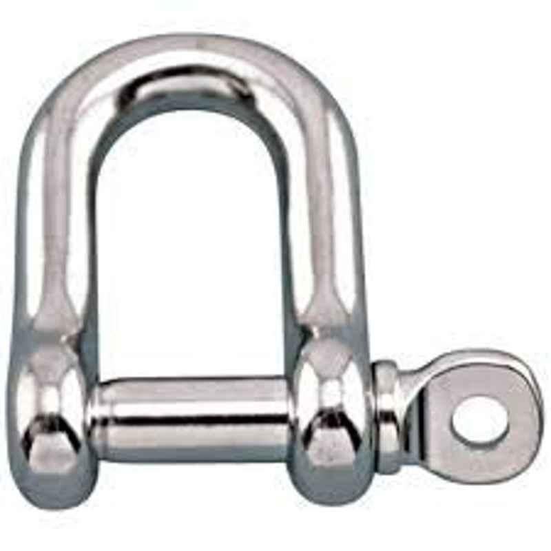 Stainless Steel D Shackle Euro Type (12mm)