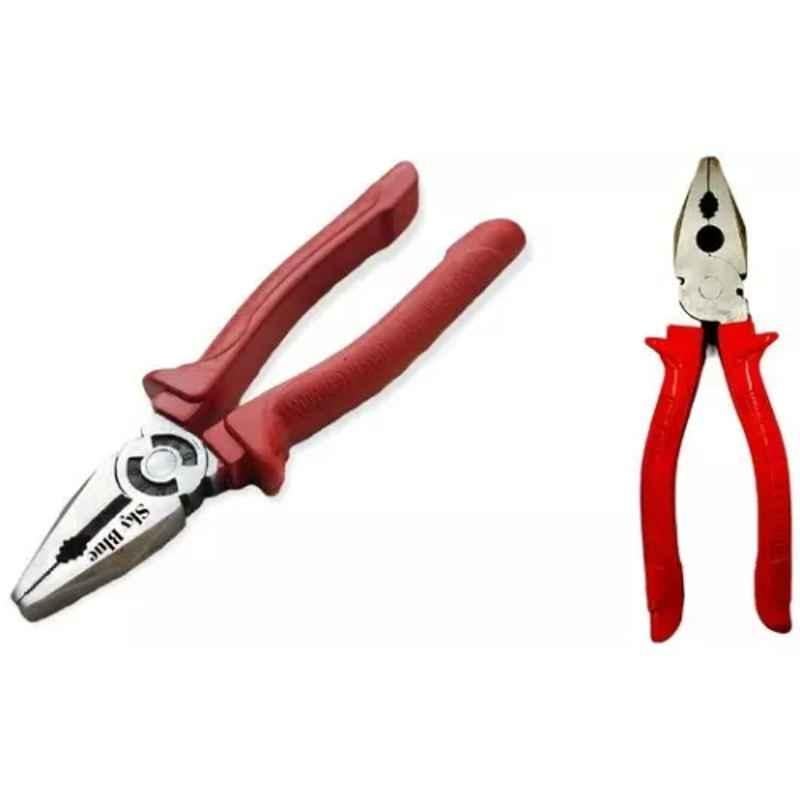 Sky Blue 2 Pcs 7.8 inch Lineman Plier Combo, SBE_PLIER_COMBO_MOD_00520
