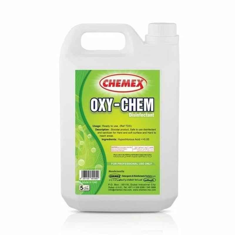 Chemex Disinfectant Cleaner, Oxy-Chem, 5 L, 4 Pcs/Pack