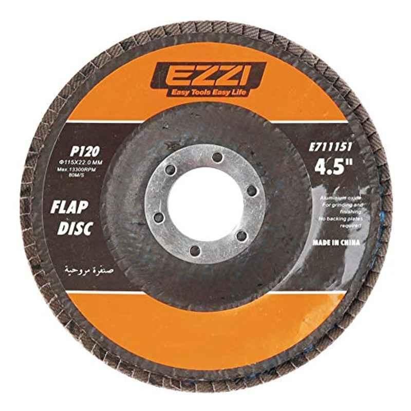Ezzi Flap Disc 4.5 inch 115x22mm Grit P60