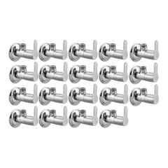 Fastgear Marc Stainless Steel Silver Chrome Finish Angle Valve, FG2487 (Pack of 19)