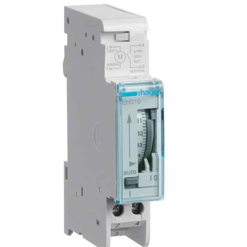 Hager 16A 250 VAC Analog Time Switch, EH010