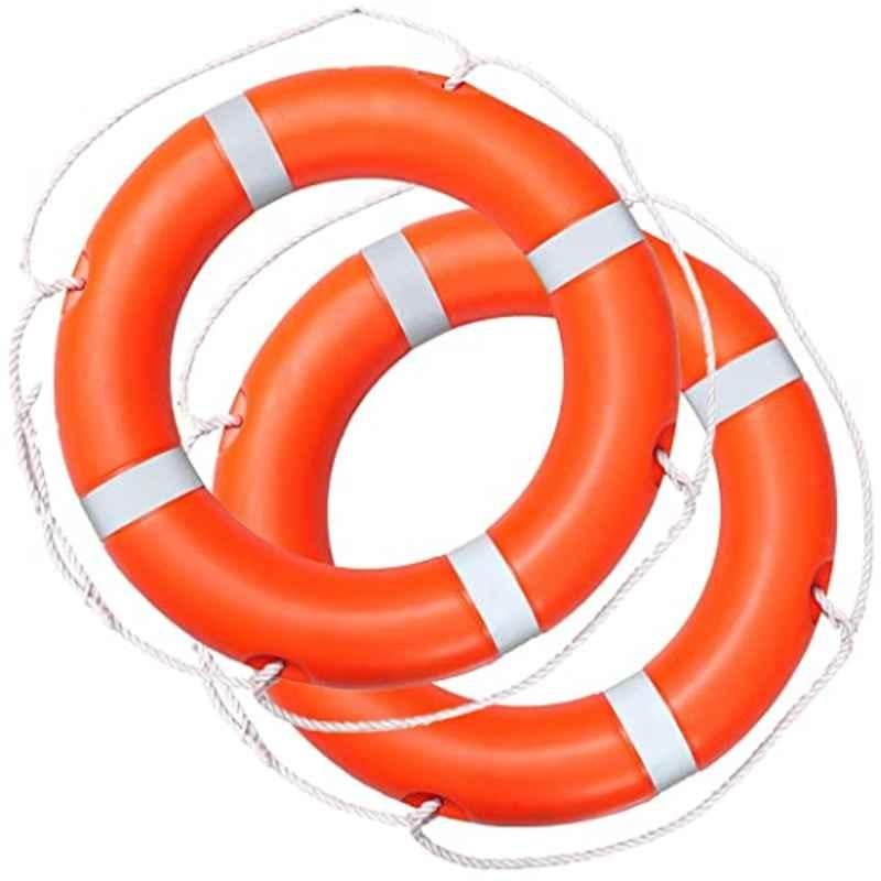 1pc Two Tone Lightweight Packable Seam-sealed Inflatable Swimming Ring |  SHEIN USA