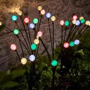 Gigalumi GL-911 8 LED Multicolor BIS Approved Solar Firefly Light with 2V Panel & 600mAh Battery