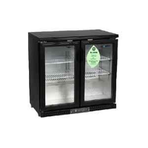 Elanpro EBB 2D 223L Glass Double Door Back Bar Refrigerator