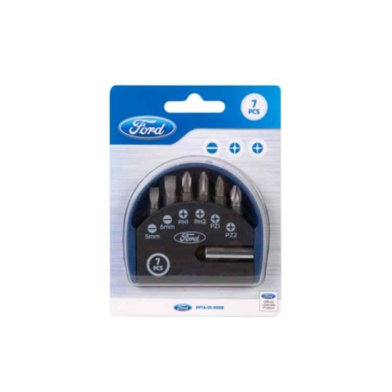 Ford FPTA-01-0008 7Pcs 25mm S2 Screwdriver Bit Set