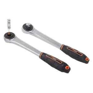 Groz 1/2 inch 280mm Push Through Ratchet Handle, RTD/PT/1-2/UG