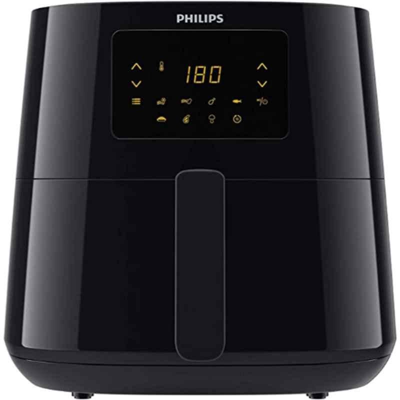Philips 2000W Plastic Black & Silver Air Fryer, HD9270