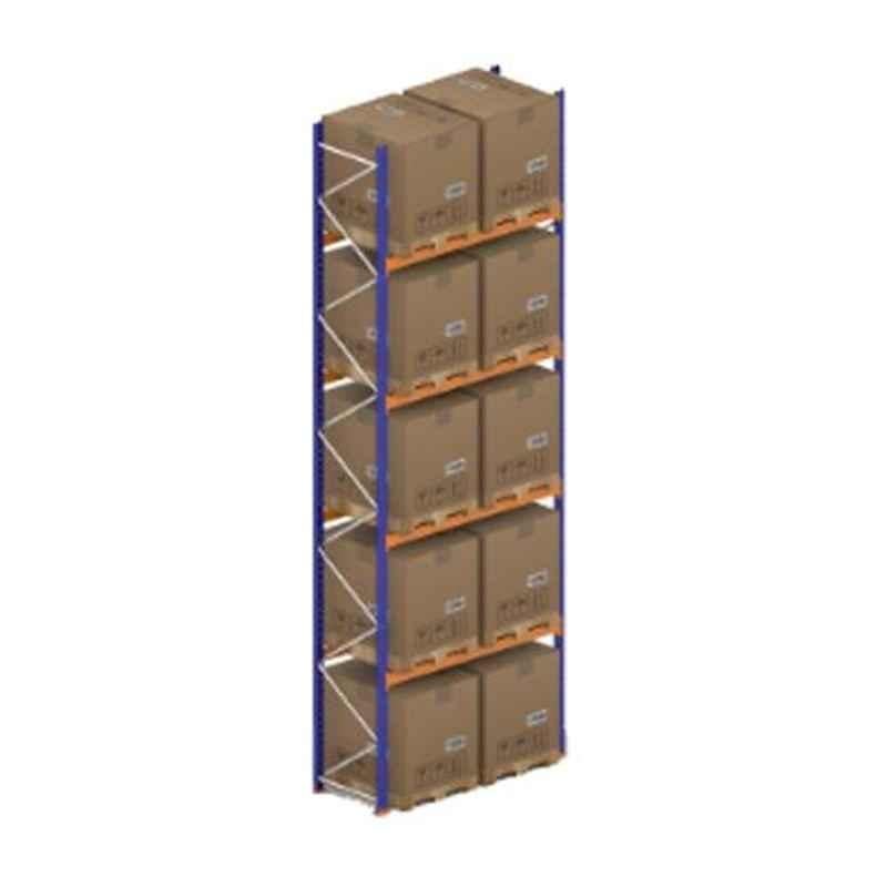 Godrej Ground Plus 4 Layers Steel Selective Pallet Racking, Max Load Capacity: 8000kg, Main Unit: 7000x2300x800mm (HxWxD)