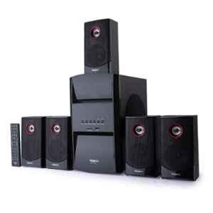 Impex Blue Rock 140W 5.1 Channel Black Portable Multimedia Bluetooth Speaker, FG0036