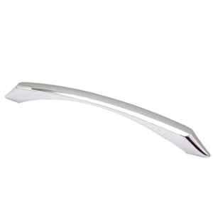 RAB Sobar 160mm Zinc Chrome Finish Wardrobe Pull Handle (Pack of 3)