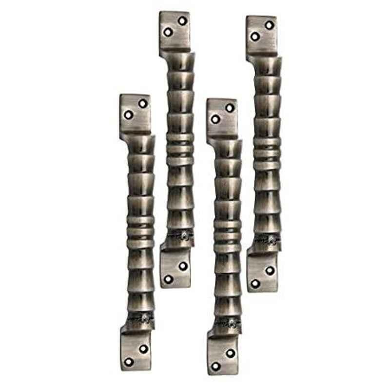 Smart Shophar 10 inch Aluminium Antique Jaguar Cabinet Handle, SHA30CH-JAGU-AN10-P4 (Pack of 4)