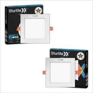 Sturlite Eco LYF 12W 960lm Cool White Square LED Downlight (Pack of 2)