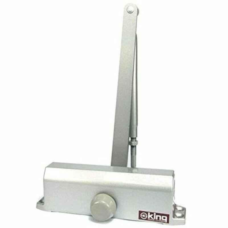 King Silver Aluminium Door Closer, K-730