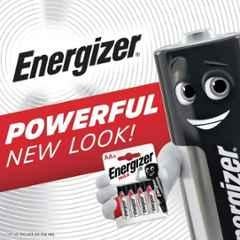 Energizer Max 1.5V Alkaline Battery Cell, 3425BR (Pack of 8)
