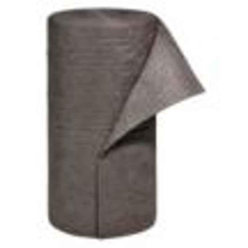 BNR Sorb 15 inch Non Woven Grey Sorbents Universal Roll, BGSR150M (Pack of 2)