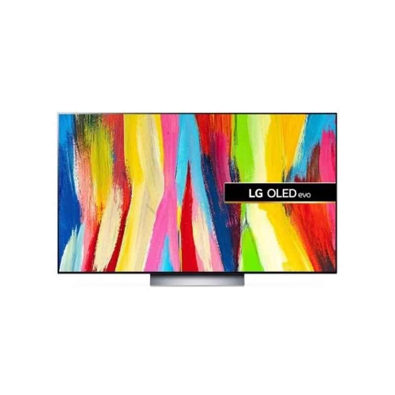 LG Evo C2 77 inch 4K Ultra HD Smart OLED TV, OLED77C2PSC