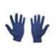 RK 80 g Blue Cotton Knitted Hand Gloves (Pack of 50)