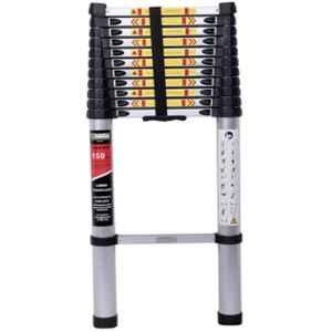 Aardwolf Quickfit 12 Step 15.4ft  Heavy Duty Aluminium Foldable Telescopic Ladder, AQT-047