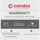 Candes Swift DLX 400rpm Sliver Blue Anti Dust Ceiling Fan, Sweep: 1200 mm