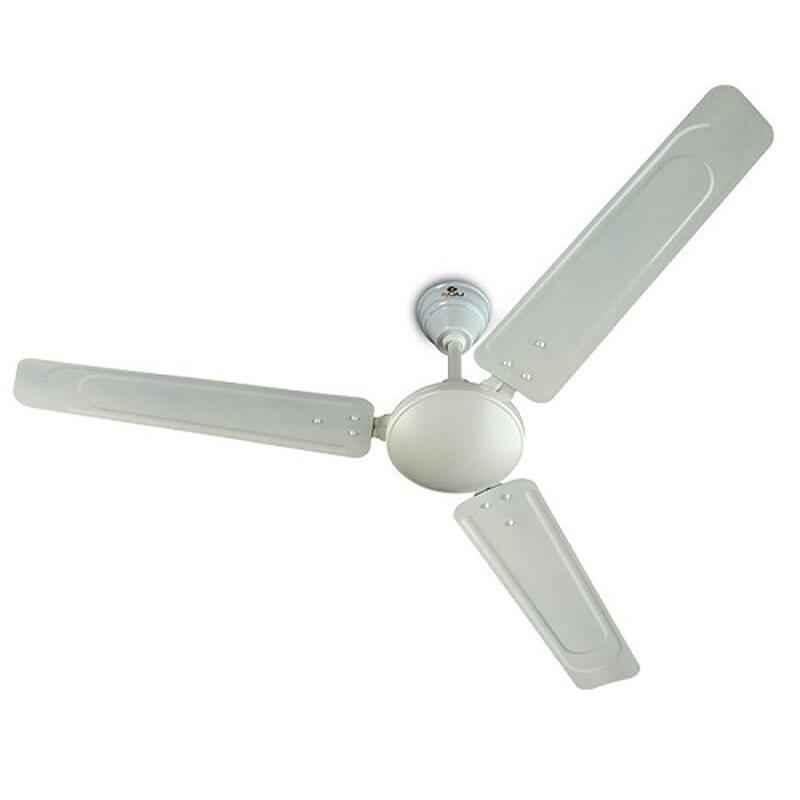 Bajaj Shimmer Pearl Bianco Ceiling Fan, 251057, Sweep: 1200 mm