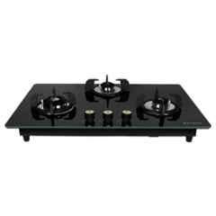 Faber Maxus HT783 3 Burners Auto Ignition Toughned Glass Built in Hob, 106.0603.581