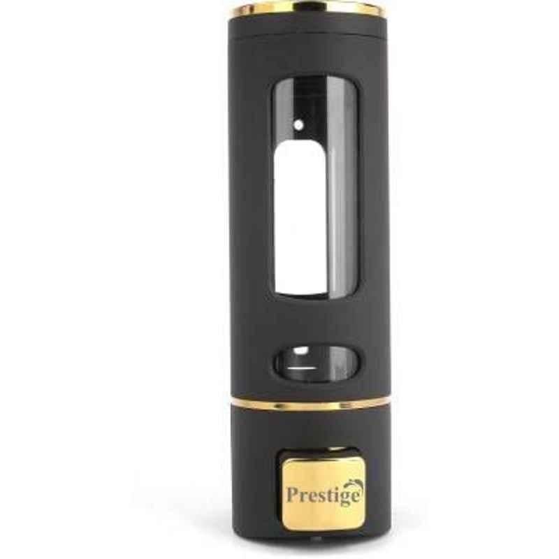 Prestige 350ml Plastic Black & Gold Soap Dispenser, TSD