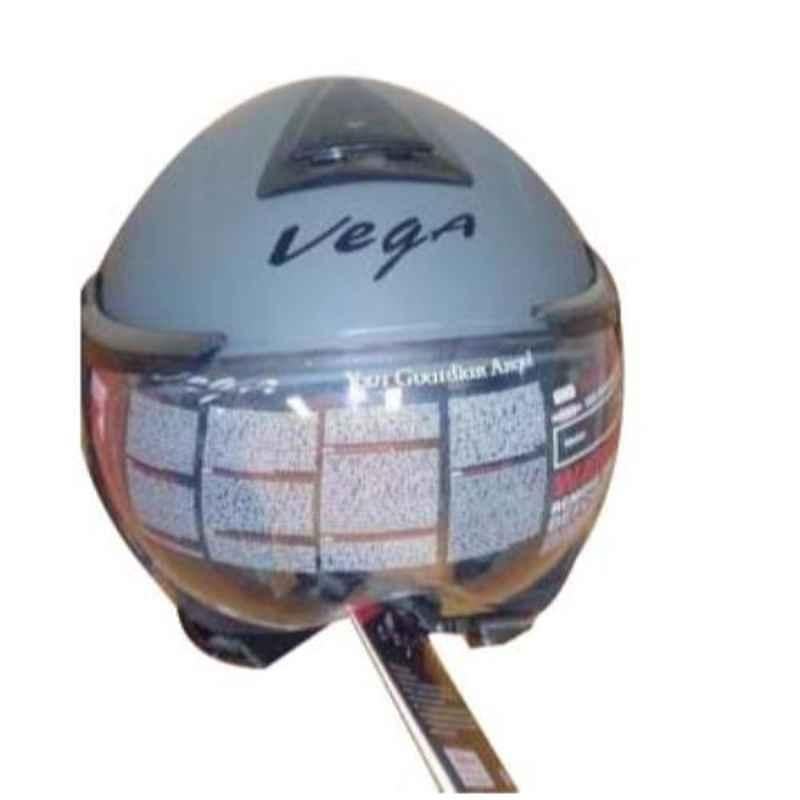 Vega Verve Dull Desert Storm 1 Open Face Motorbike Helmet, Size (L, 580 mm)