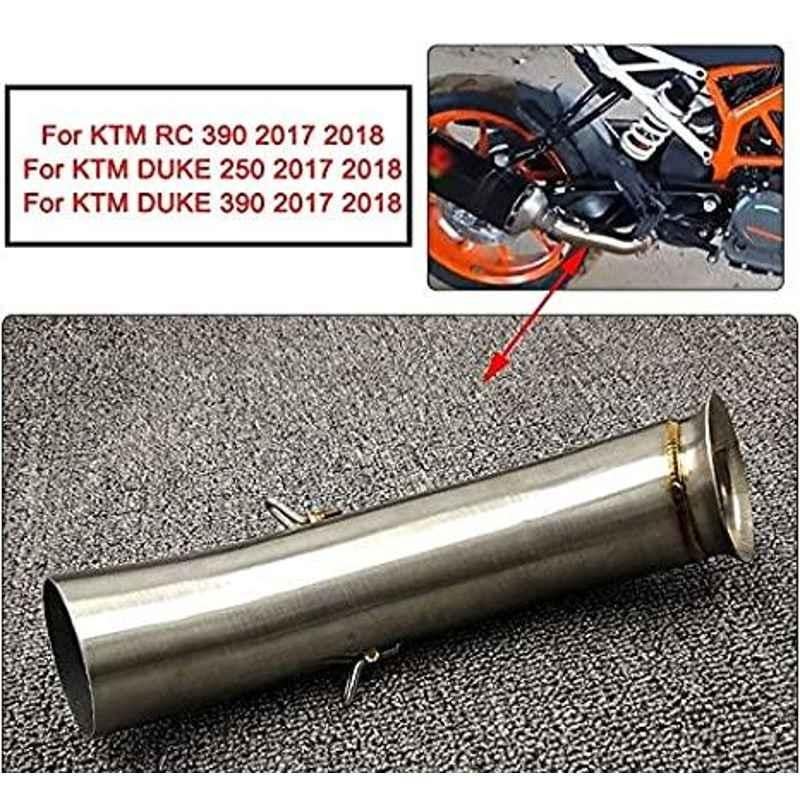 AOW Middle Bend Pipe (Stainless Steel) for KTM RC 390/ KTM Duke 125/ KTM Duke 250/ KTM Duke 390 (2017-2018 Models) T-21
